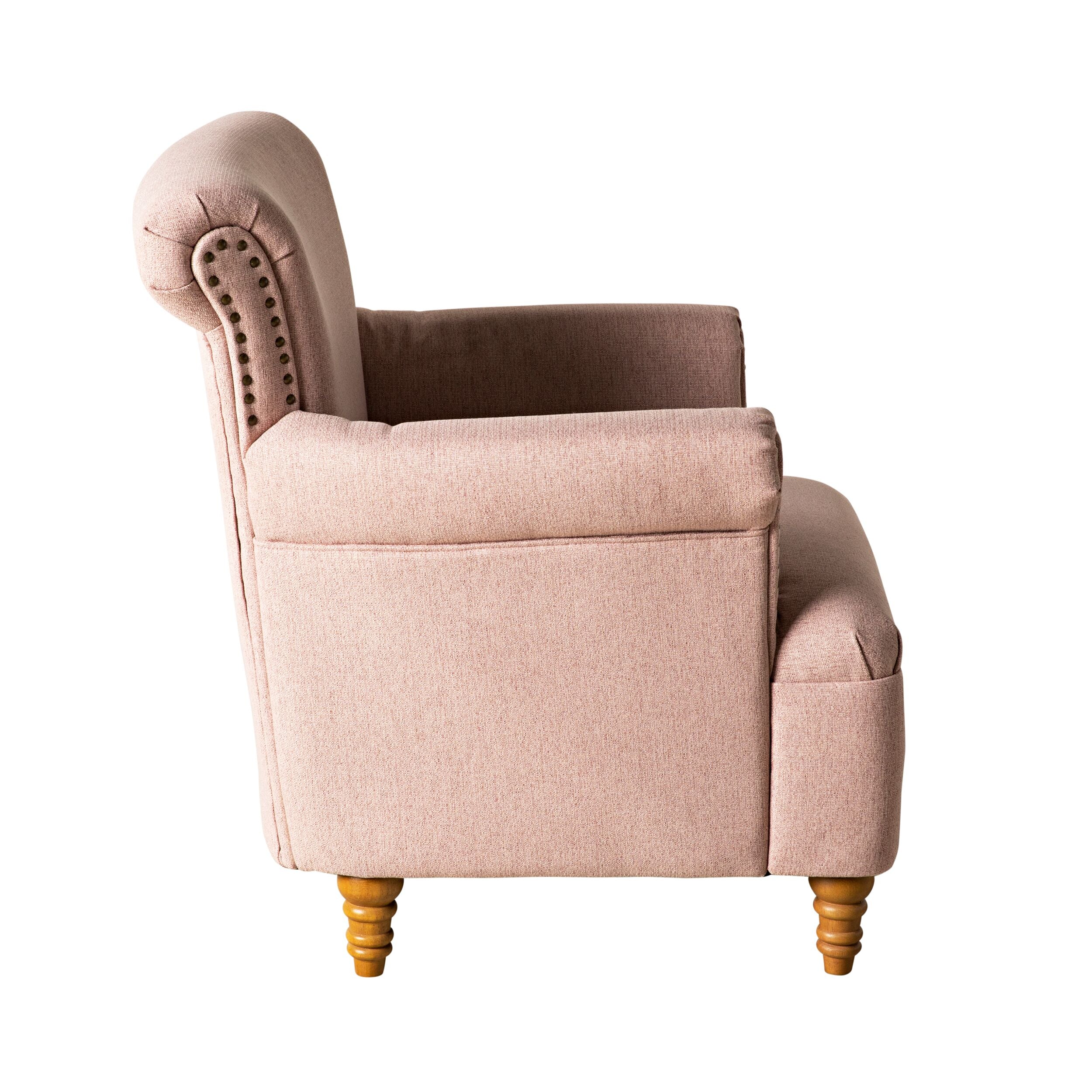 Annabella Armchair Pink Blush