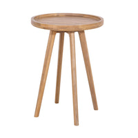 Cooper Round Side Table 40cm Natural