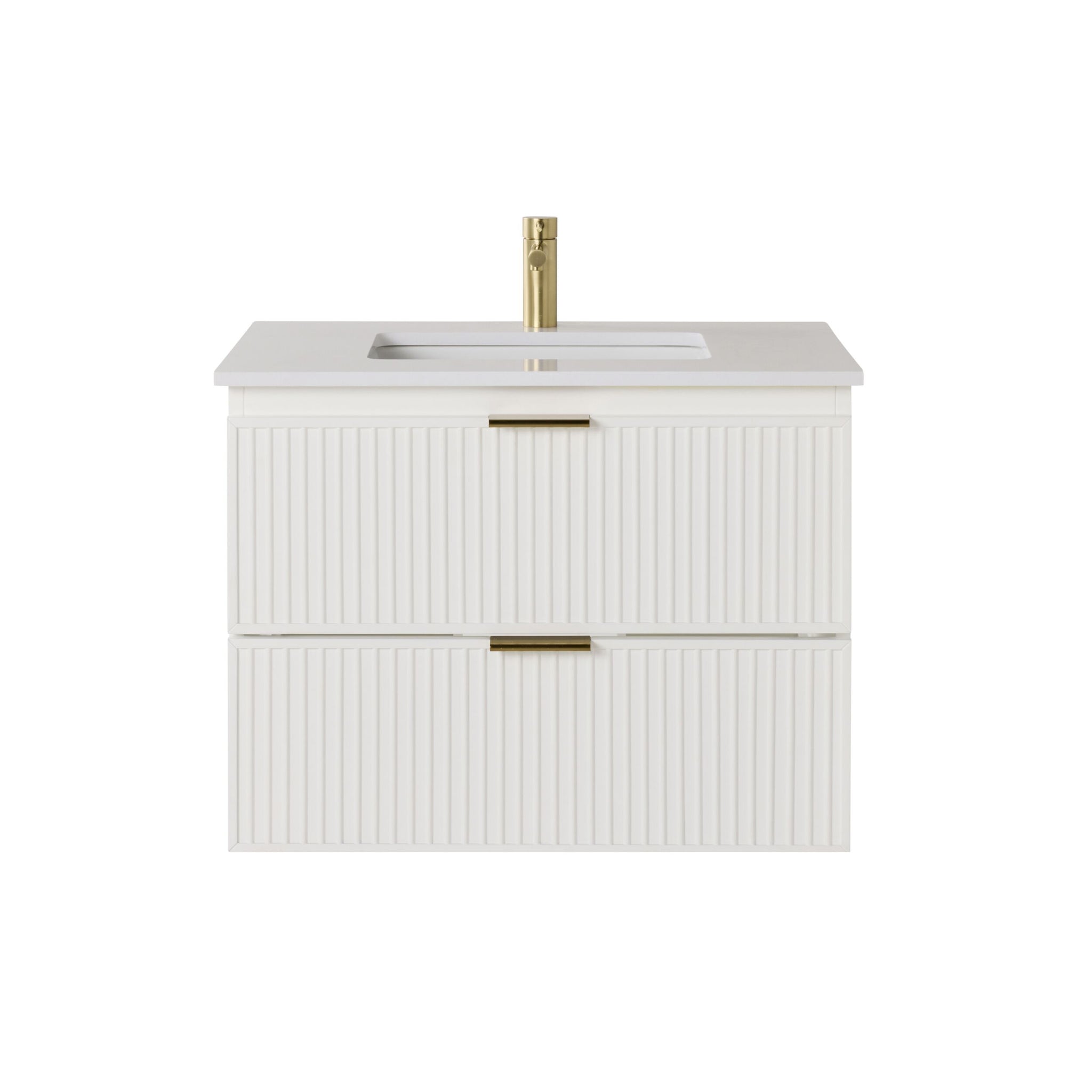 Lennox Single Vanity White 790mm