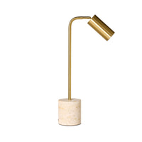 Elroy Travertine Table Lamp 54cm