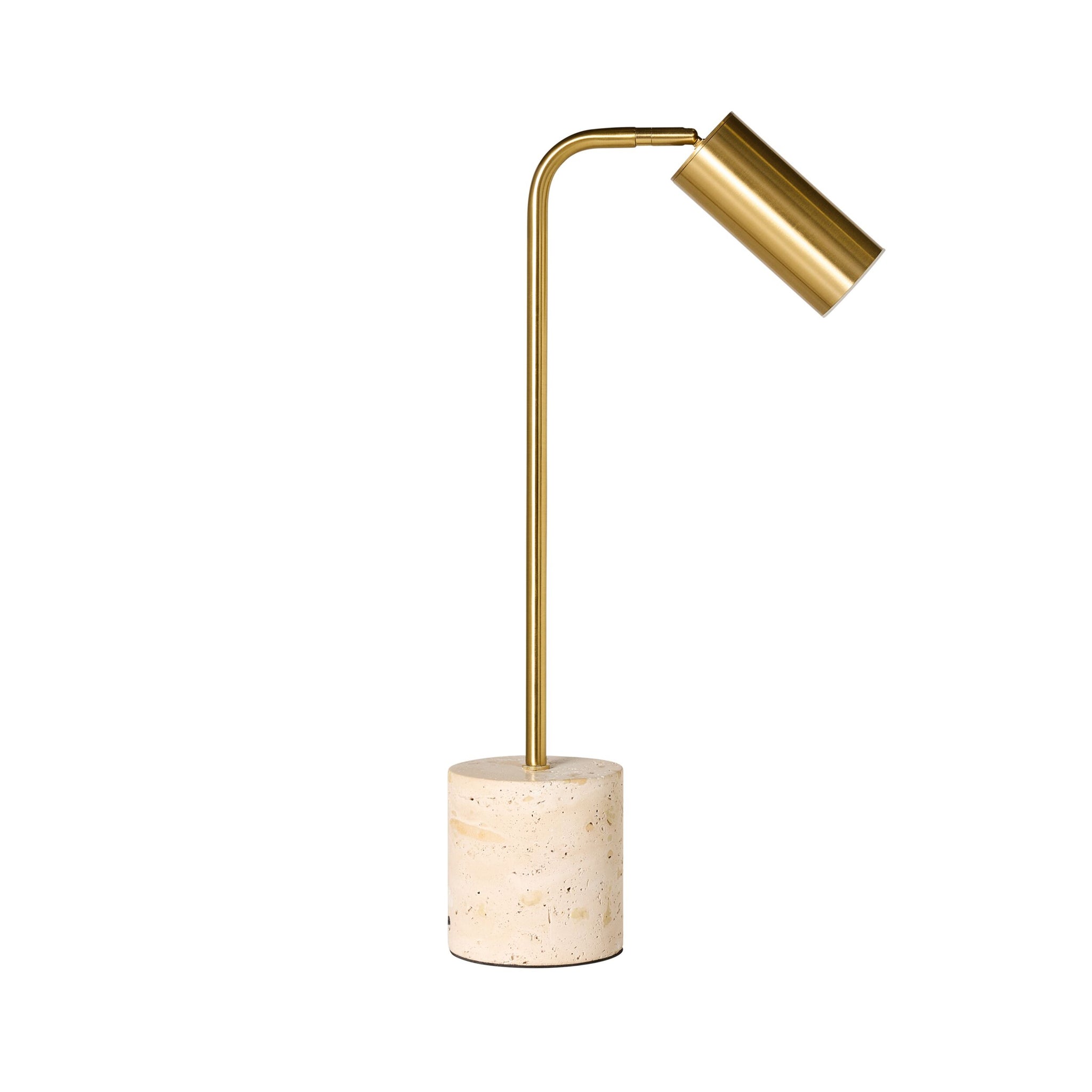 Elroy Travertine Table Lamp 54cm