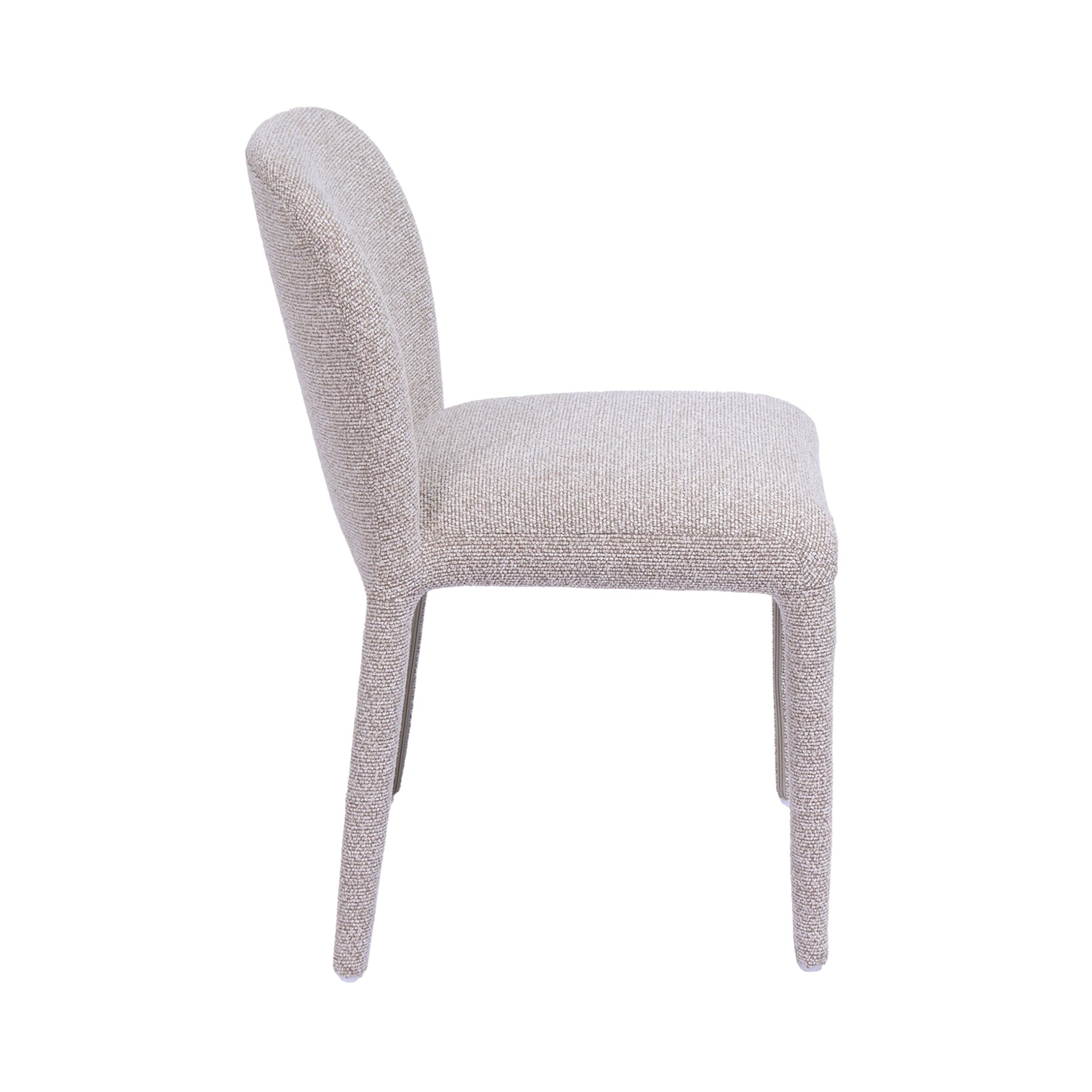 Leo Dining Chair Pebble