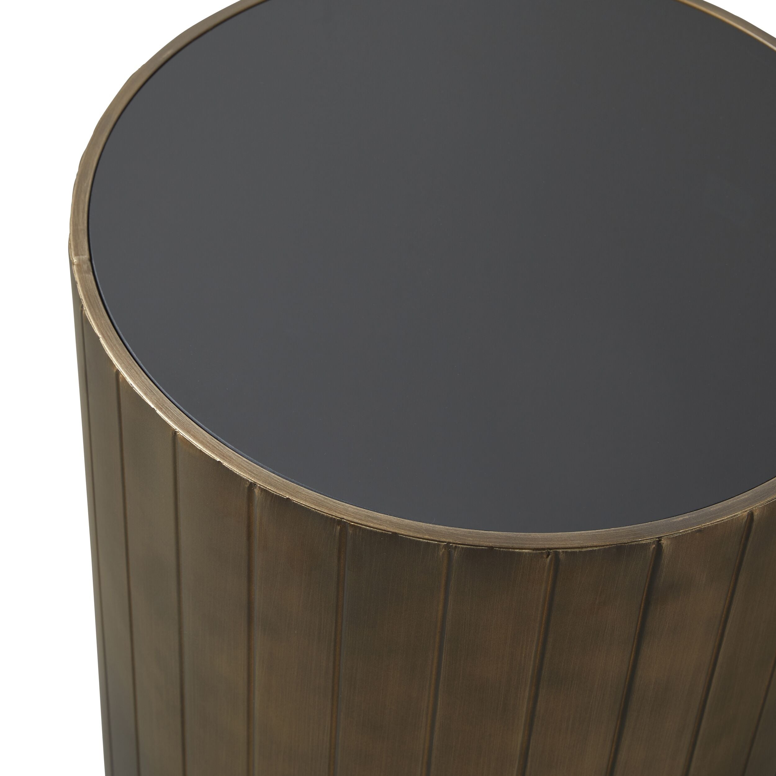 Lola Drum Side Table Large 50.5x50.5x55cm