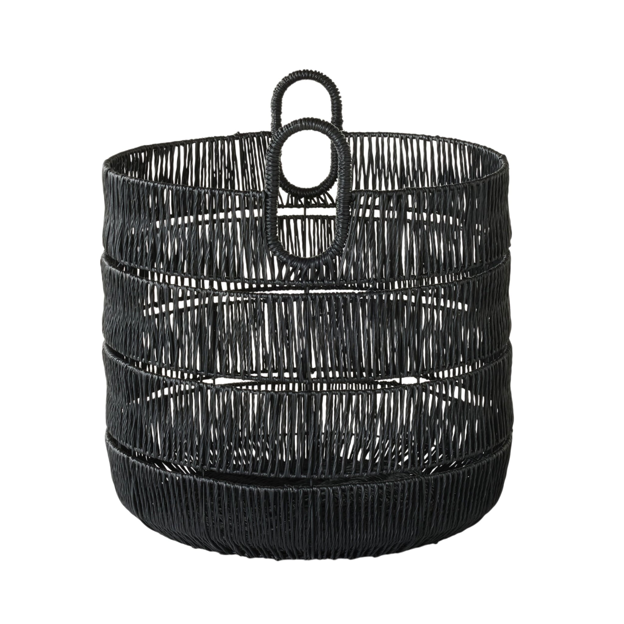 Bristol Vertical Weave Large Basket