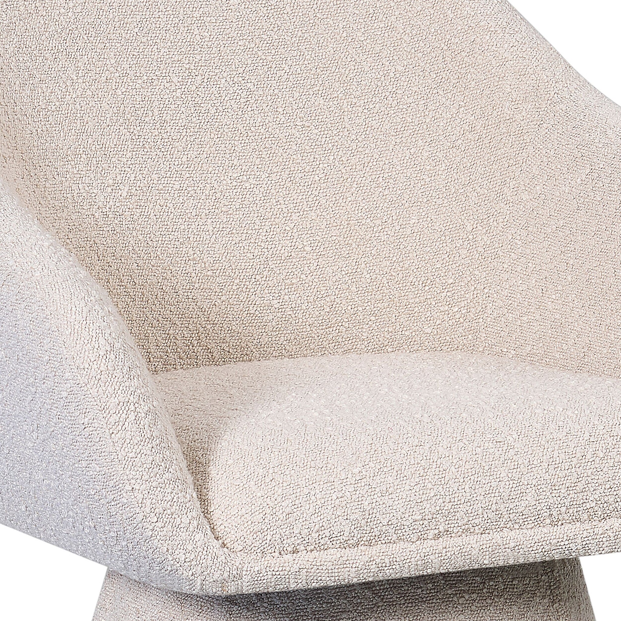 Comet Swivel Dining Armchair Sand