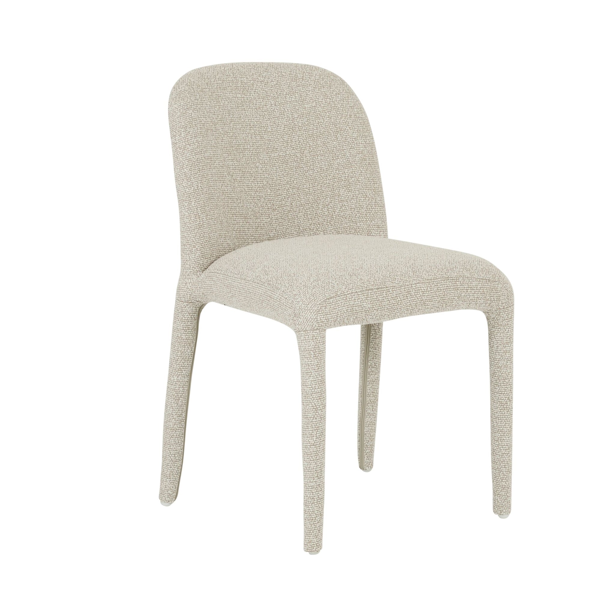 Leo Dining Chair Pebble
