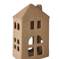Tuscan Ceramic Tea Light House Large