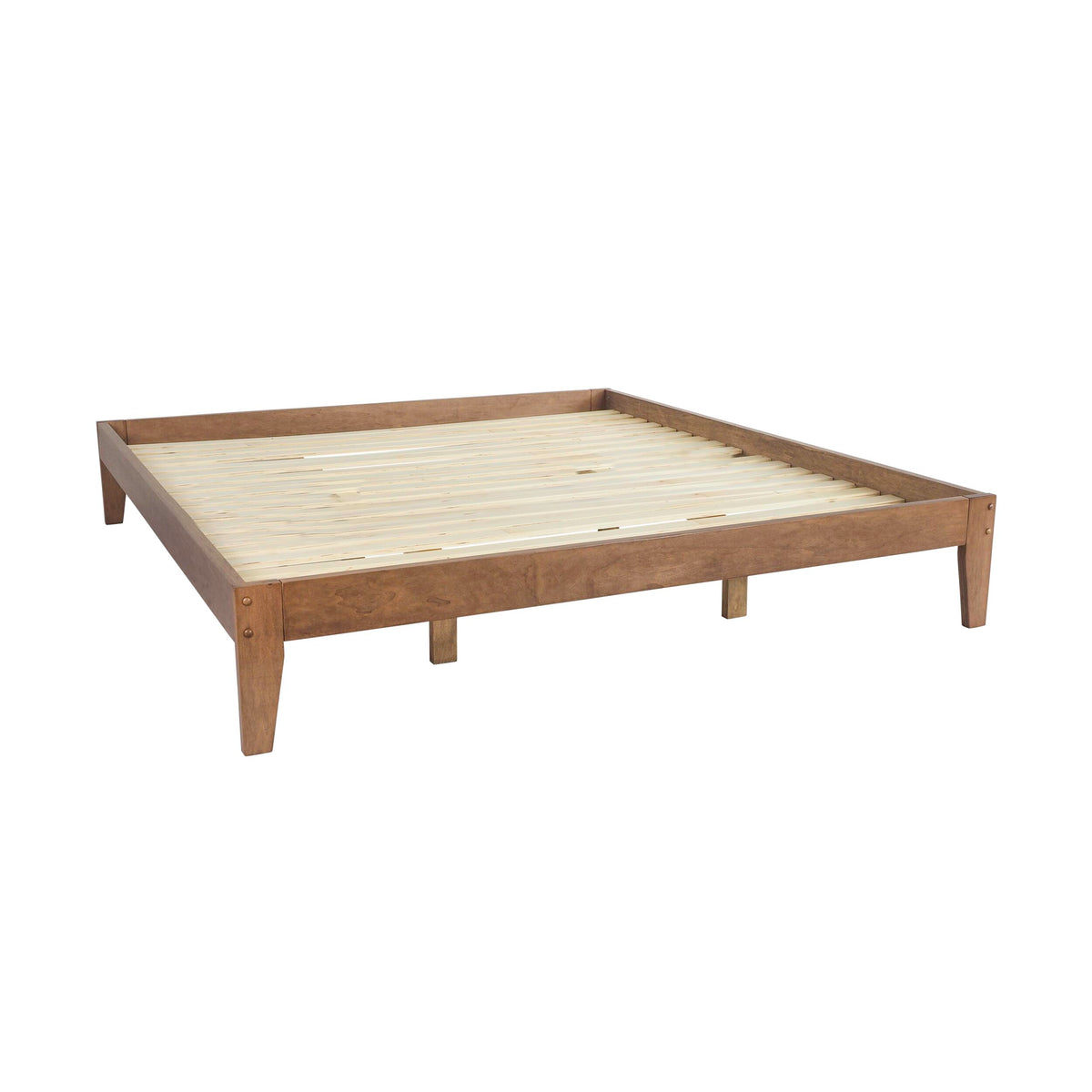 Kyan King Bed Base Chestnut