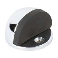 1522 Door Stop Oval Chrome Plated H29xD40mm