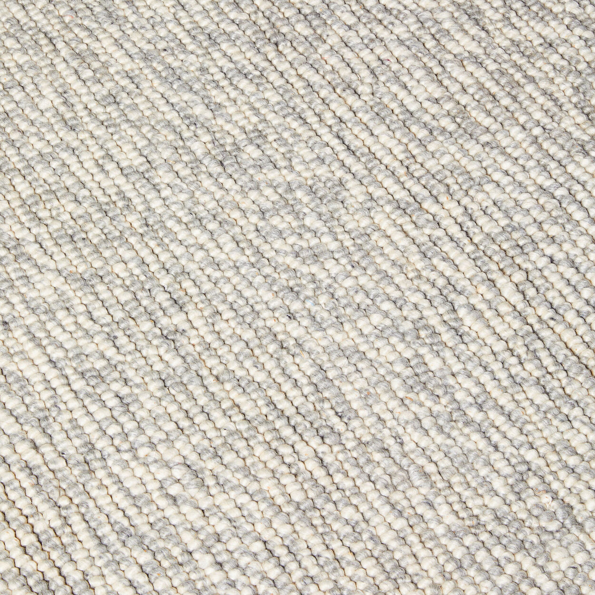 Pebbles Hand Woven Grey Wool Viscose Rug 240 x 300 cm