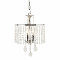 Effie Chrome Chandelier 44x31cm