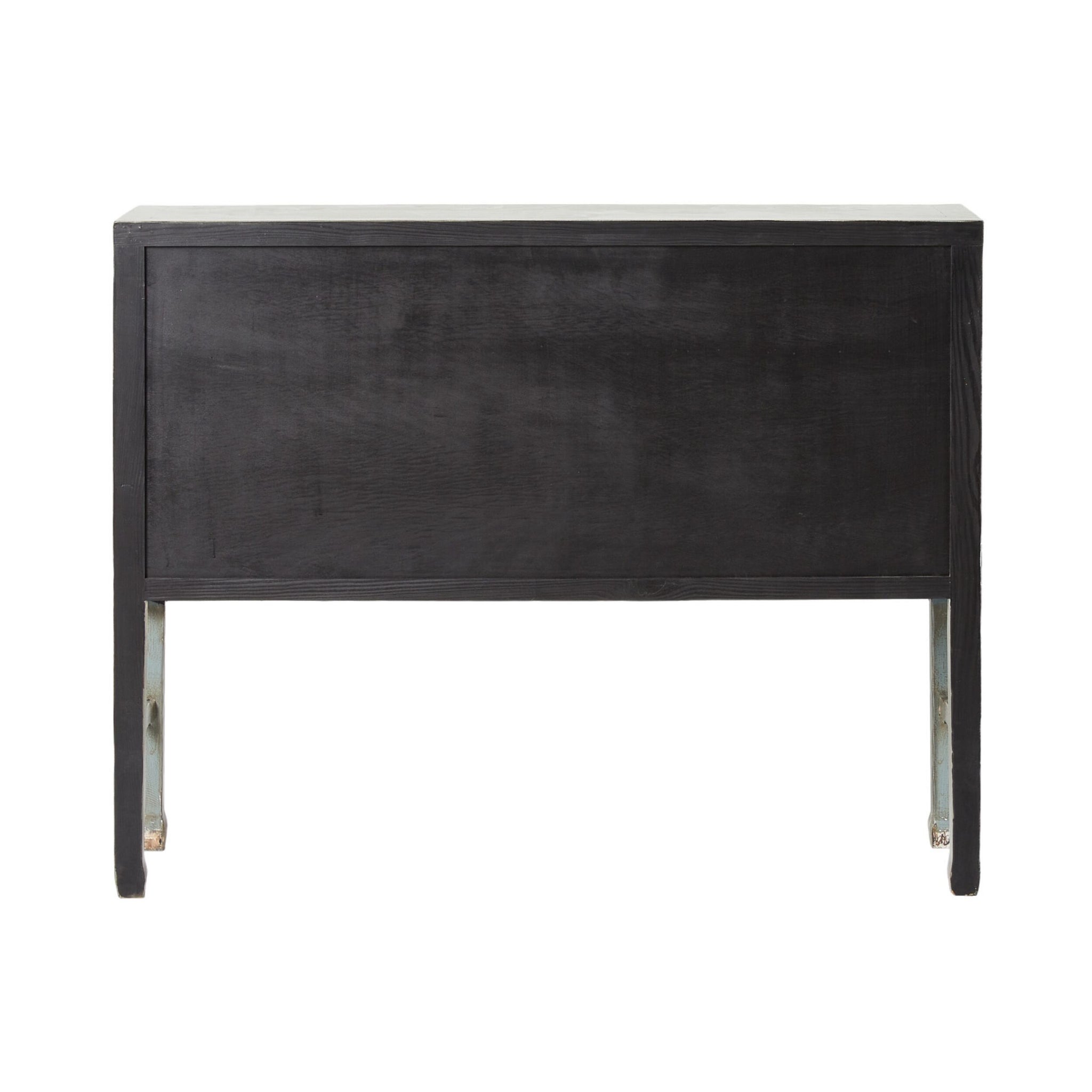 Sansha Console 5 Drawer 4 Door Dove Grey