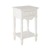 Emilie 1 Drawer Bedside Table