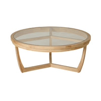 Nori Glass Top Coffee table