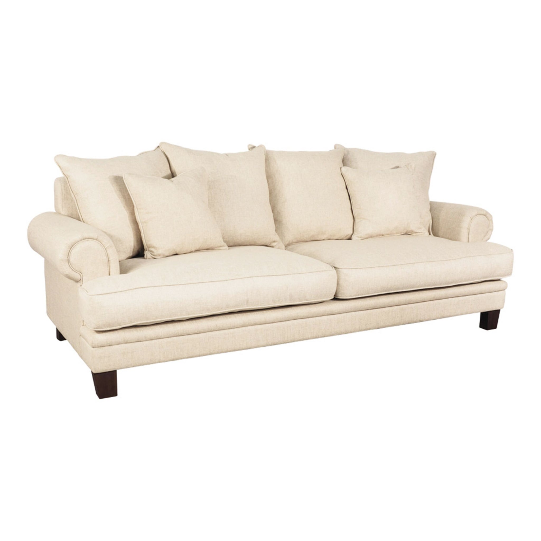Lisette 3.5 Seater Deep Sofa Dublin Linen