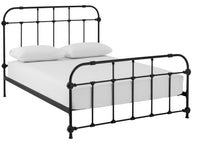 Manor Queen Bed Black