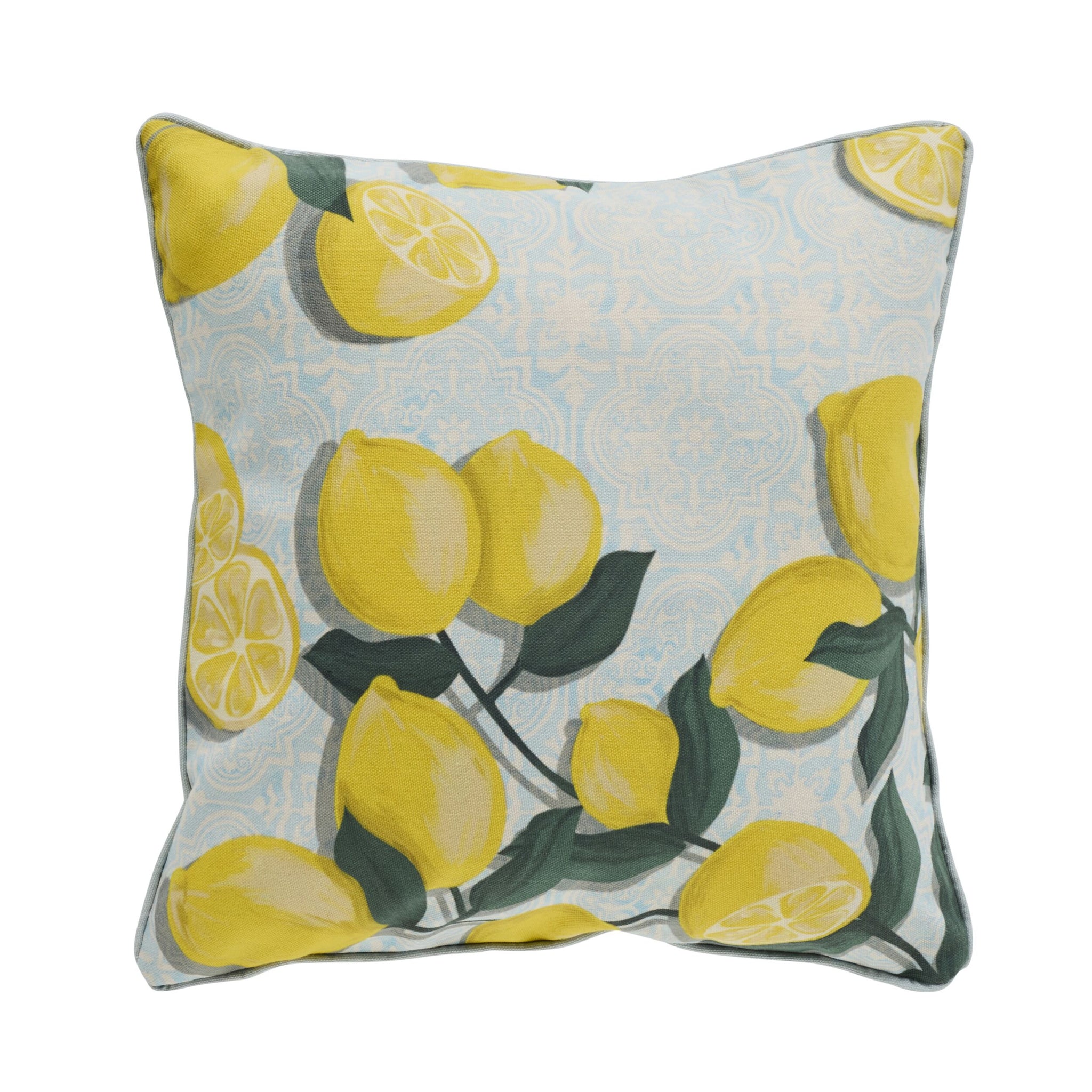 Aruba Limone Tile Outdoor Cushion 45x45cm