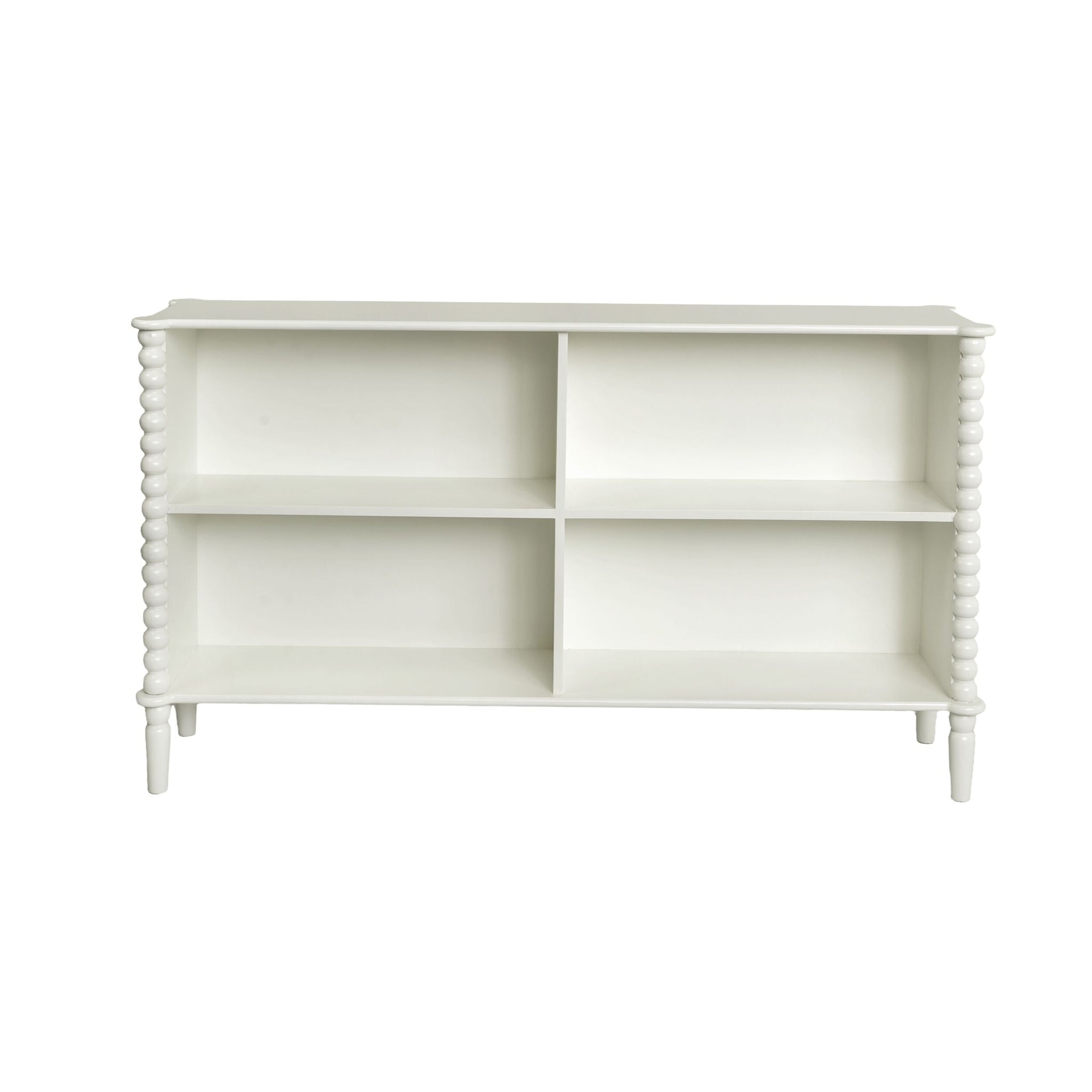 Maisie Low Bookcase White