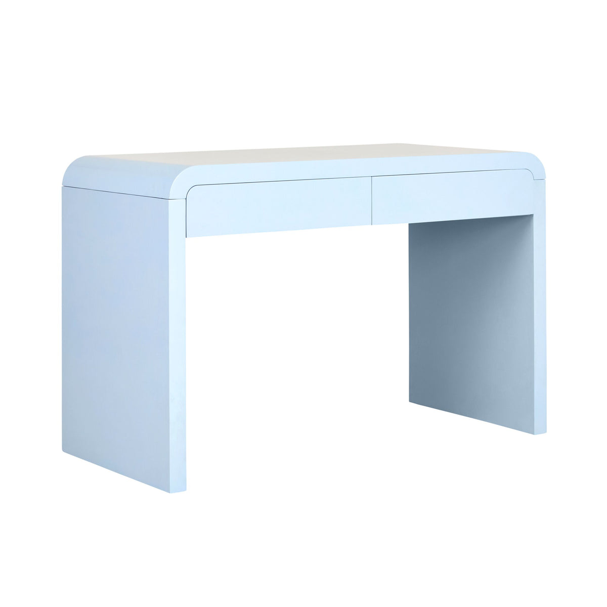Paige 2 Drawer Desk Blue