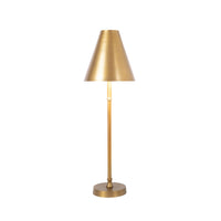 Modus Metal table Lamp Matte Brass 62cm