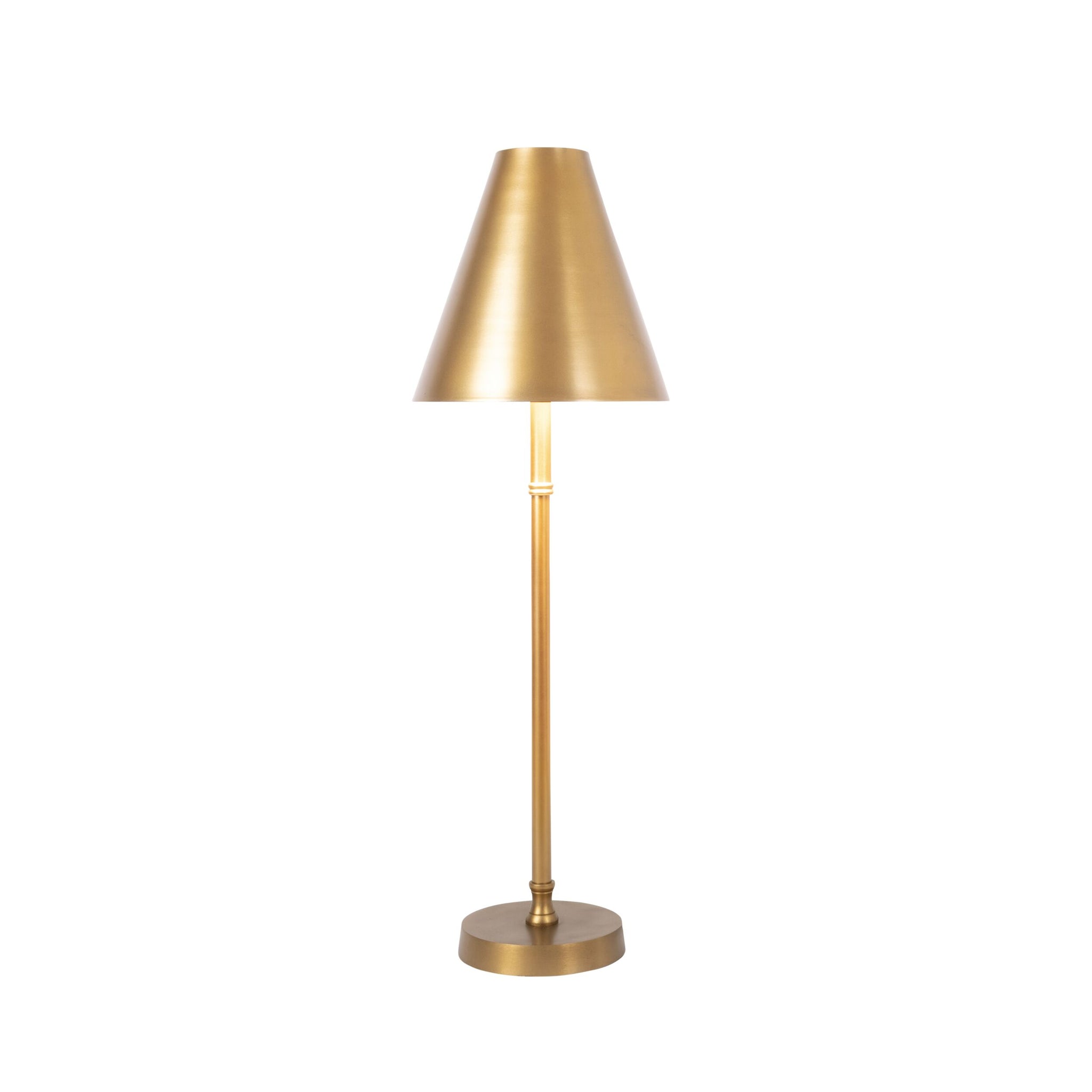 Modus Metal table Lamp Matte Brass 62cm