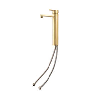 Kason Tall Basin Mixer Brushed Brass