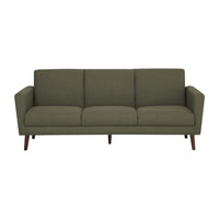 Frankie 3 Seater Sofa Olive Green Weave