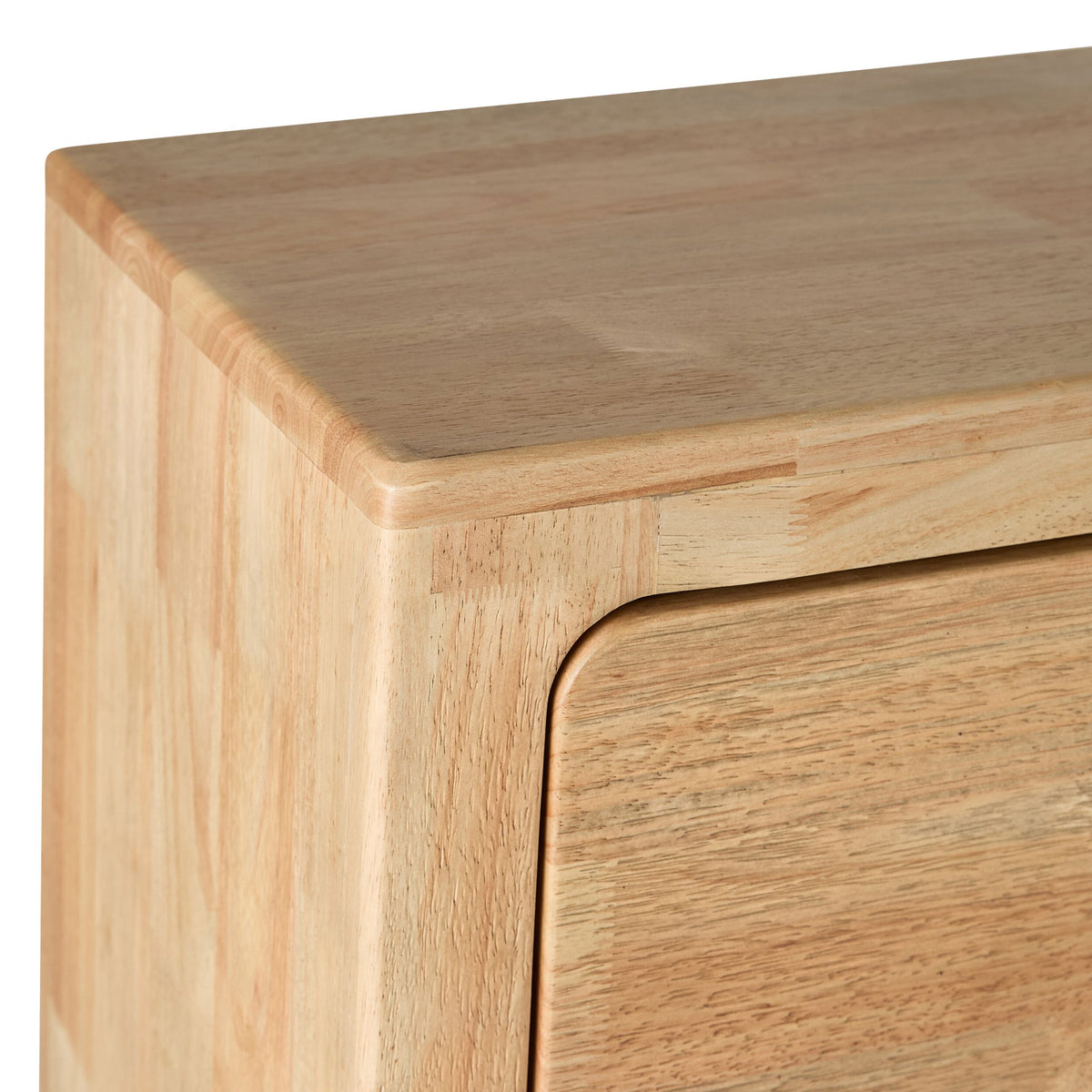 Curve 4 Drawer Tall Boy