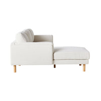 Finch 3 Seater LHS Chaise Amalfi Ivory