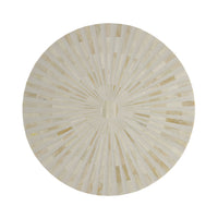 Nora Bone Inlay Coffee Table White