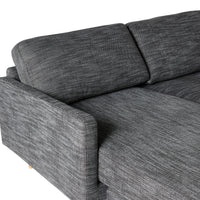 Boden 3 Seater Sofa with Reversible Chaise Alaska Charcoal