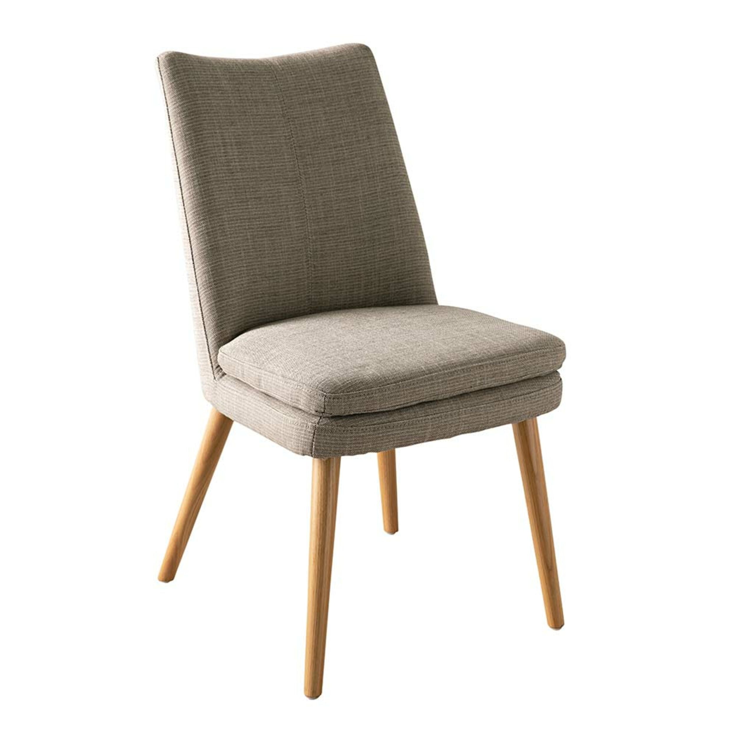 Aura Fabric Dining Chair Grey