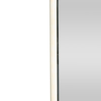 Bowen Rectangle LED Vanity Mirror Silver 60x80cm