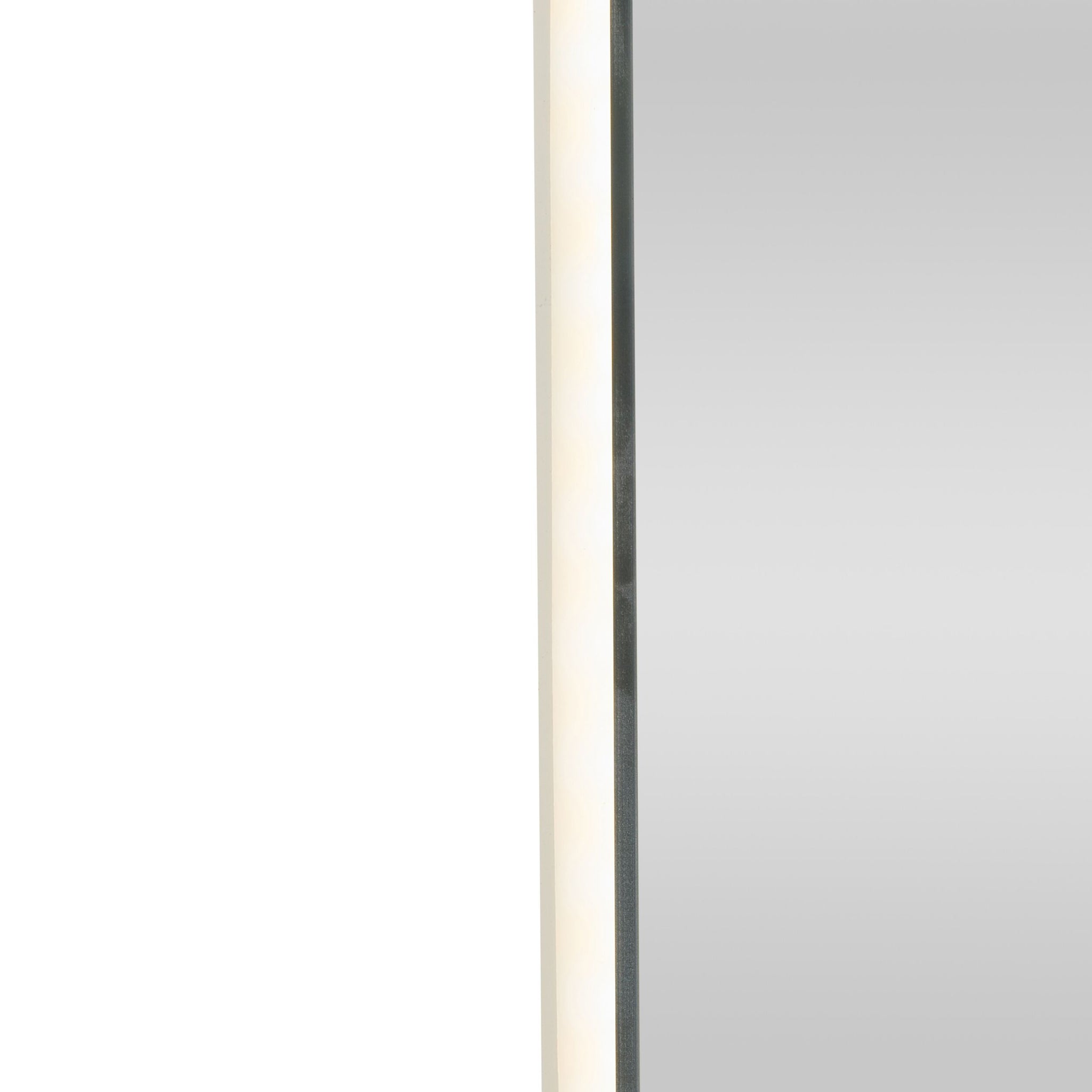 Bowen Rectangle LED Vanity Mirror Silver 60x80cm