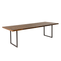 Waratah Herringbone Parquetry Dining Table 260cm