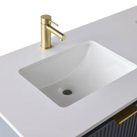 Lennox Double Vanity Slate Blue 1550mm