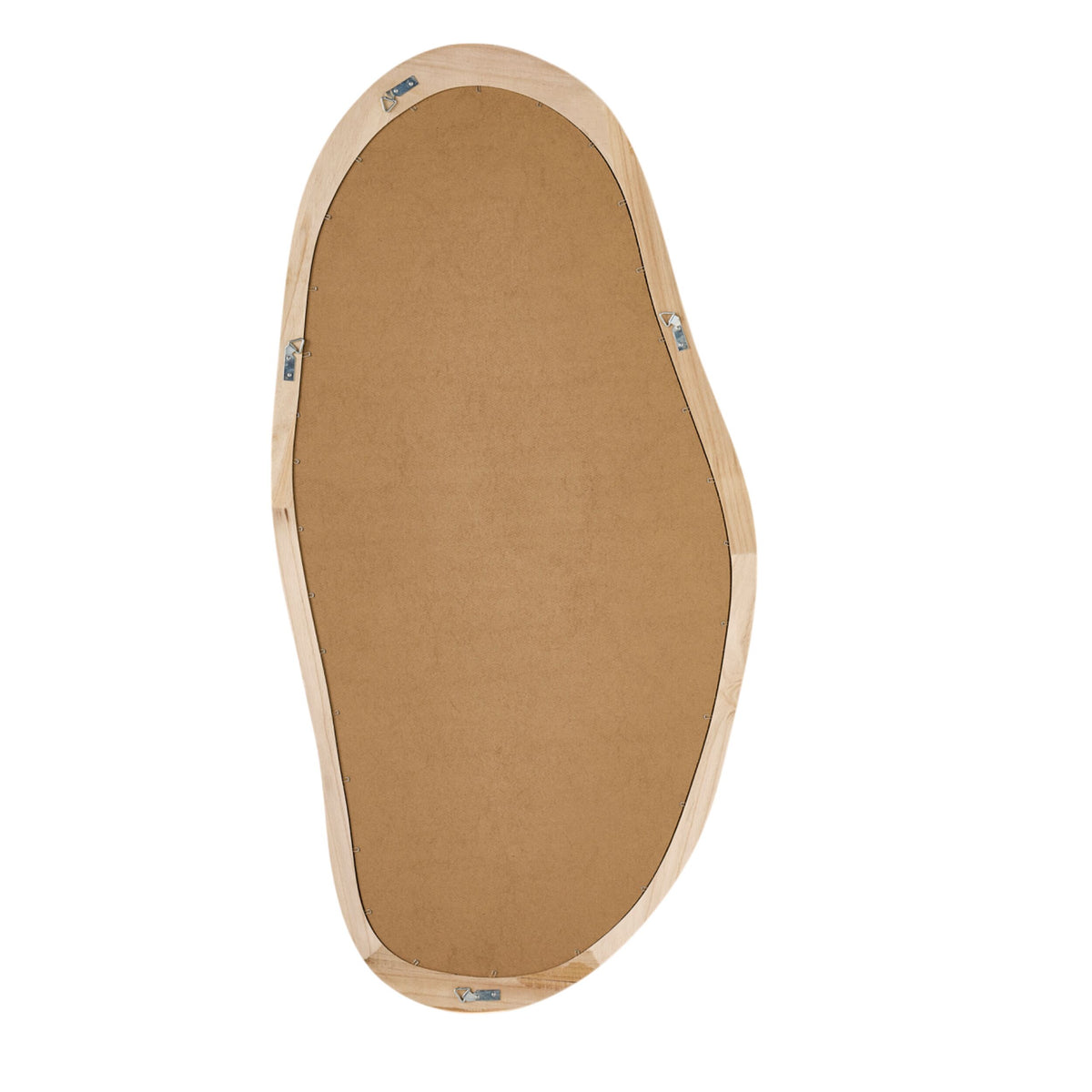 Fluid Wooden Wall Mirror 128.5x64.5cm
