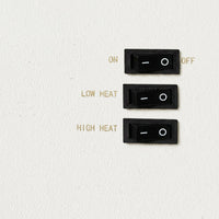 Bromley Electric Fireplace White