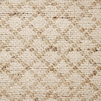 Kaya Diamond Board Chenille Woven Natural Cream Rug 150x80cm