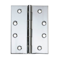 2673 Hinge Fixed Pin Chrome Plated H100xW75mm