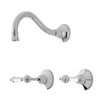 Rochelle Lever Bath Set Chrome