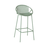 Ebony Bar Stool Green