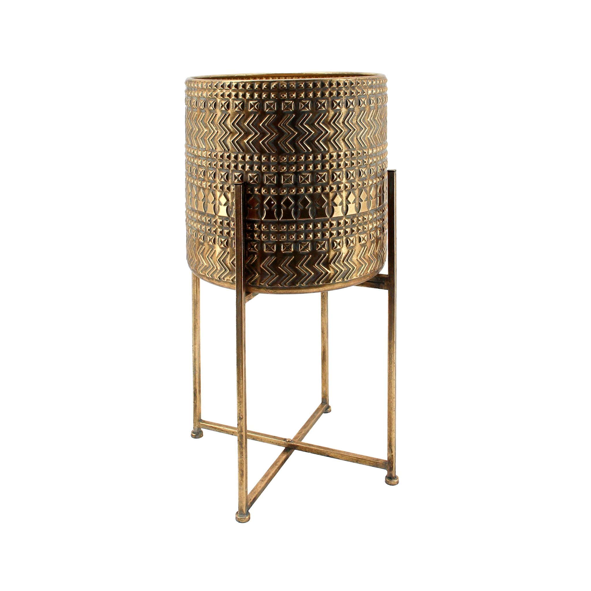 Lira Metal Plant Stand Short