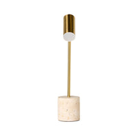 Elroy Travertine Table Lamp 54cm