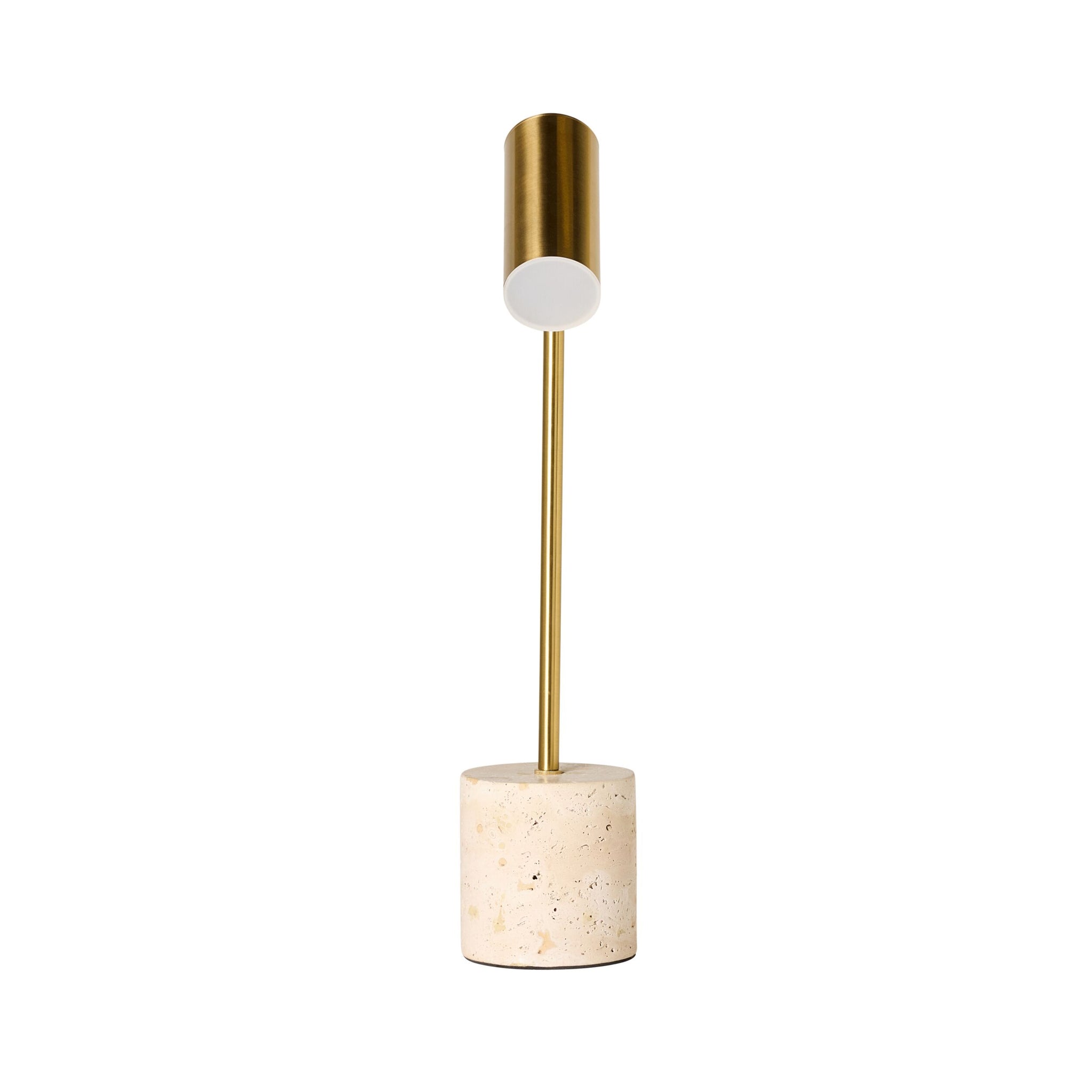 Elroy Travertine Table Lamp 54cm
