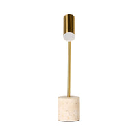 Elroy Travertine Table Lamp 54cm