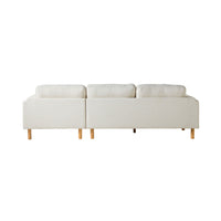 Finch 3 Seater RHS Chaise Amalfi Ivory