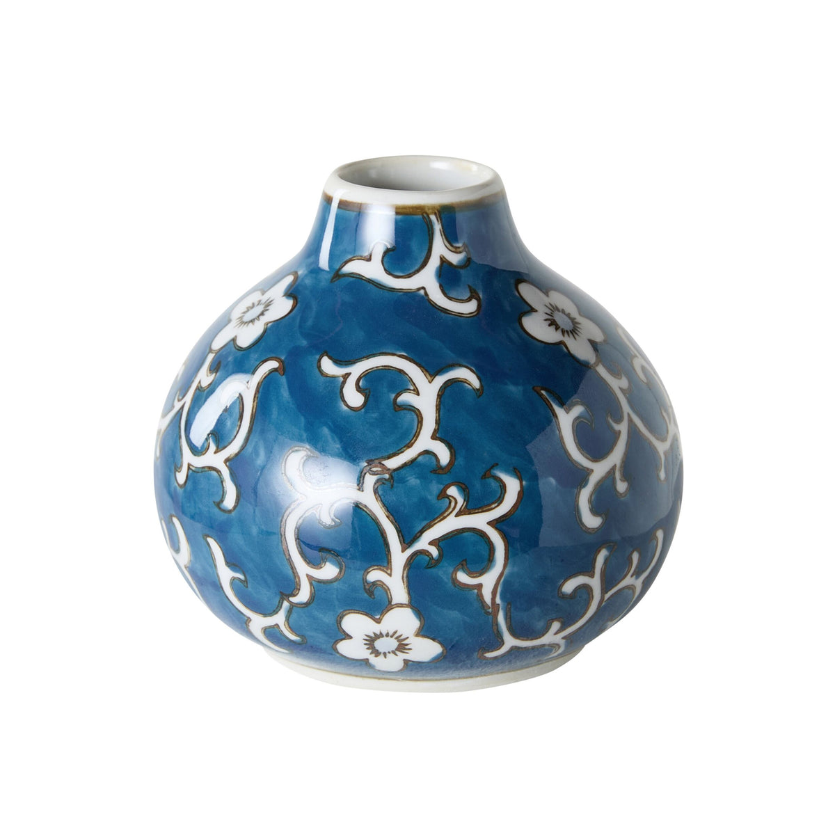 Celadon Alyssum Vine Bulb Vase