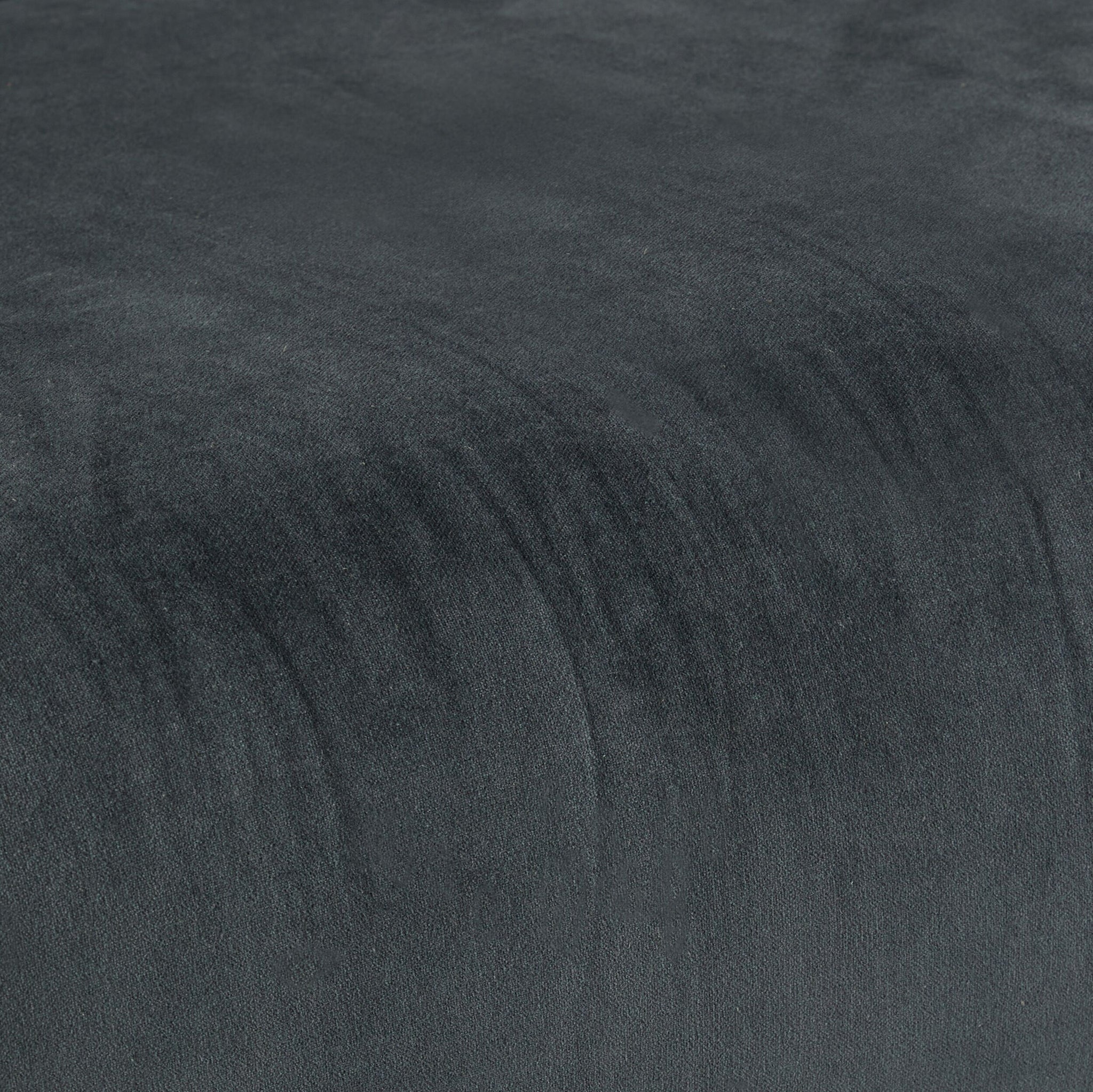 Freya Embroidered Sofa Blue Velvet