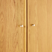 Avalon 2 Drawer Wardrobe Light Oak